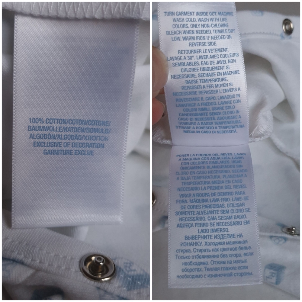 Ralph Lauren Baby 1 Piece Footies PJ Sz 3months & Newborn - Picture 3 of 10